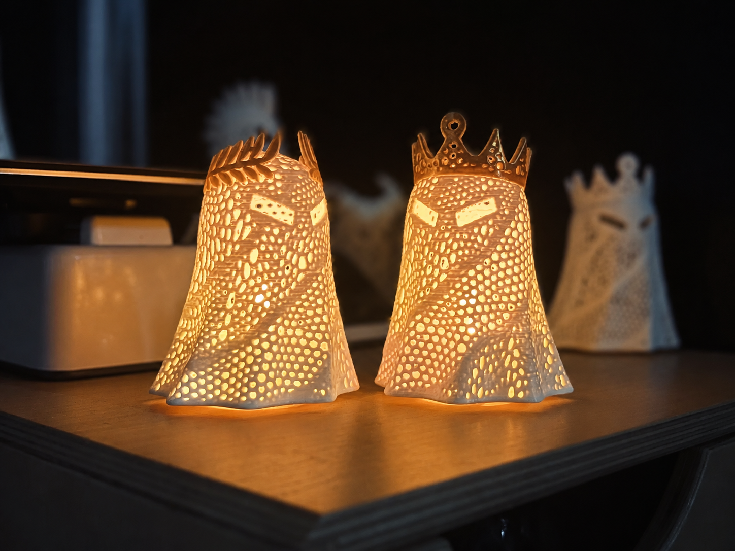 Halloween Lamp - Ghost King