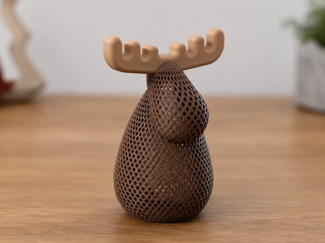 Christmas Moose Tea Light