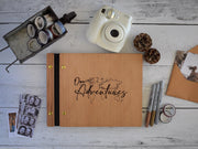 Adventure Book Scrapbook, Personalized Mother/Father's Day Gift, Couples Keepsake, Anniversary & Valentine's Day Gift