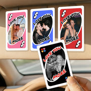 Personalized Couple Photo Car Visor Clip – Drive Safe Gift