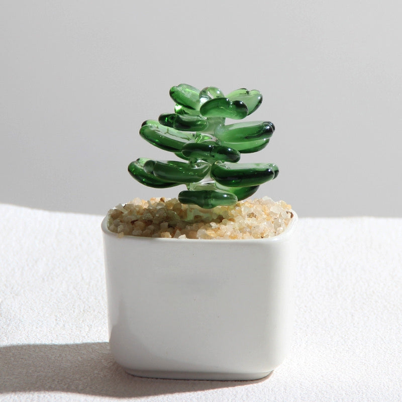 Custom Glass Flower Pot – Personalized Mother's Day Gift