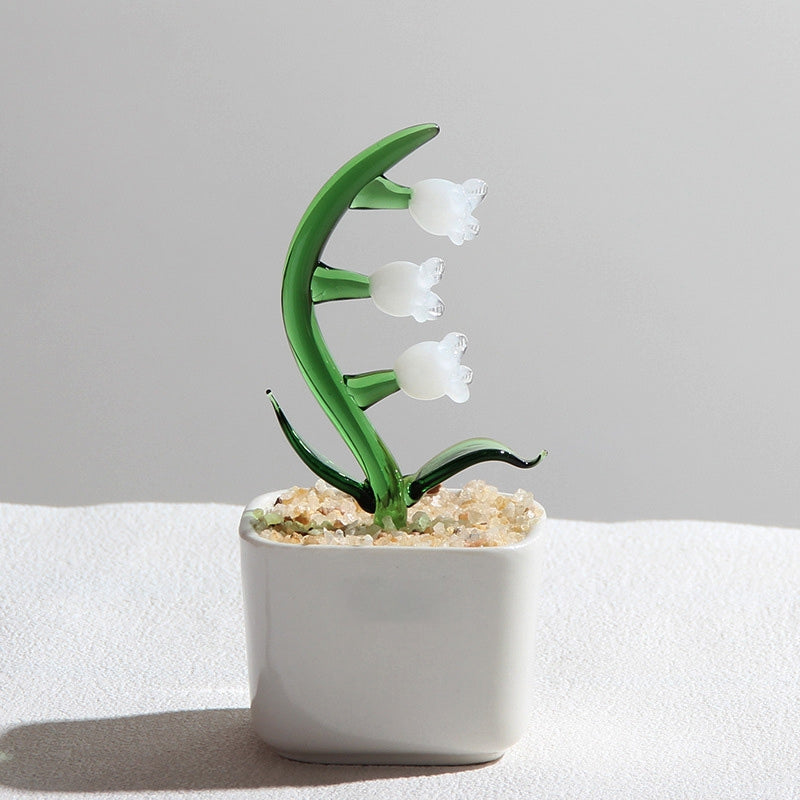 Custom Glass Flower Pot – Personalized Mother's Day Gift