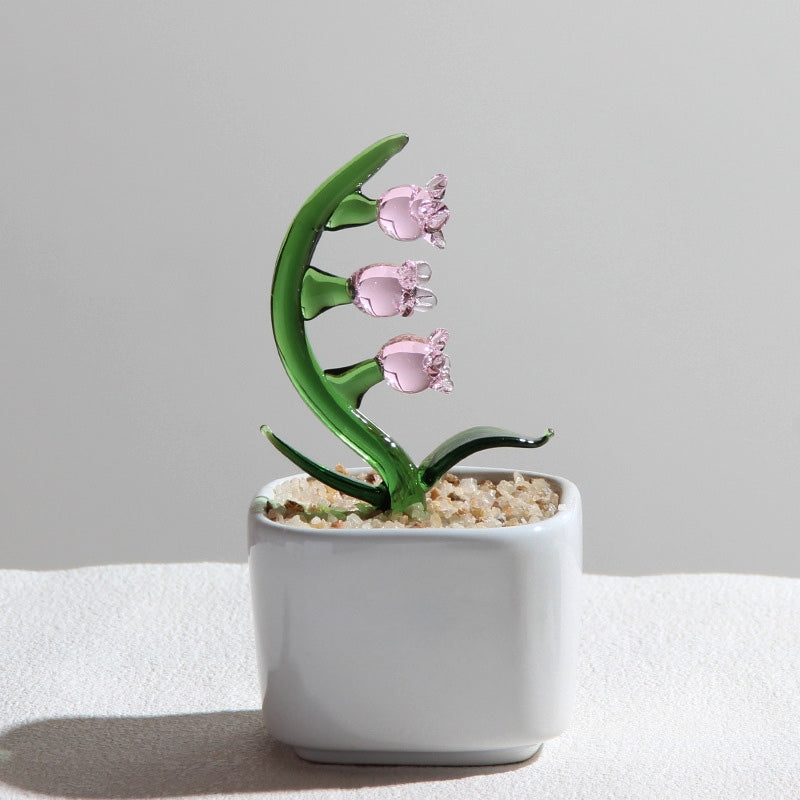 Custom Glass Flower Pot – Personalized Mother's Day Gift