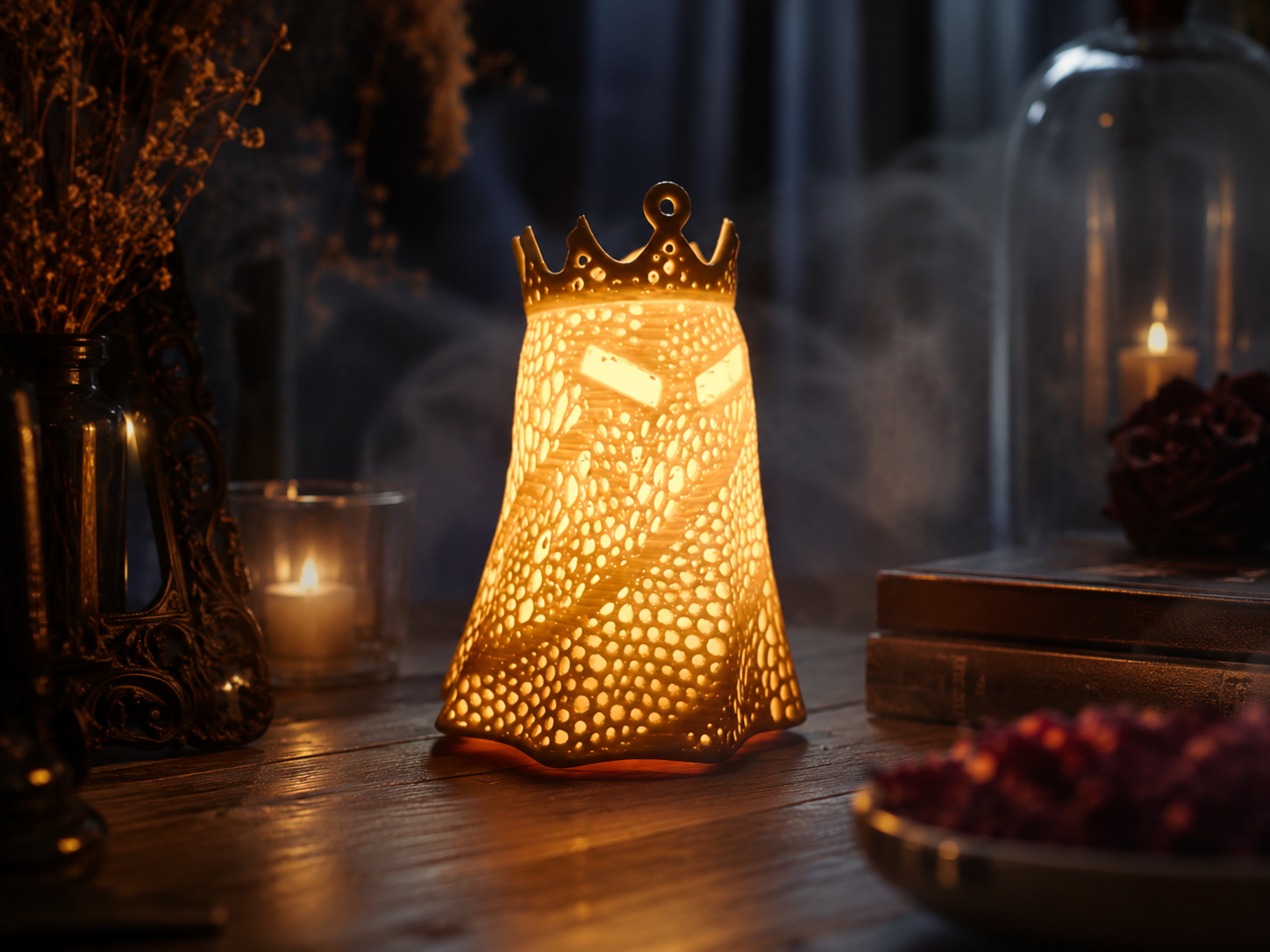 Halloween Lamp - Ghost King