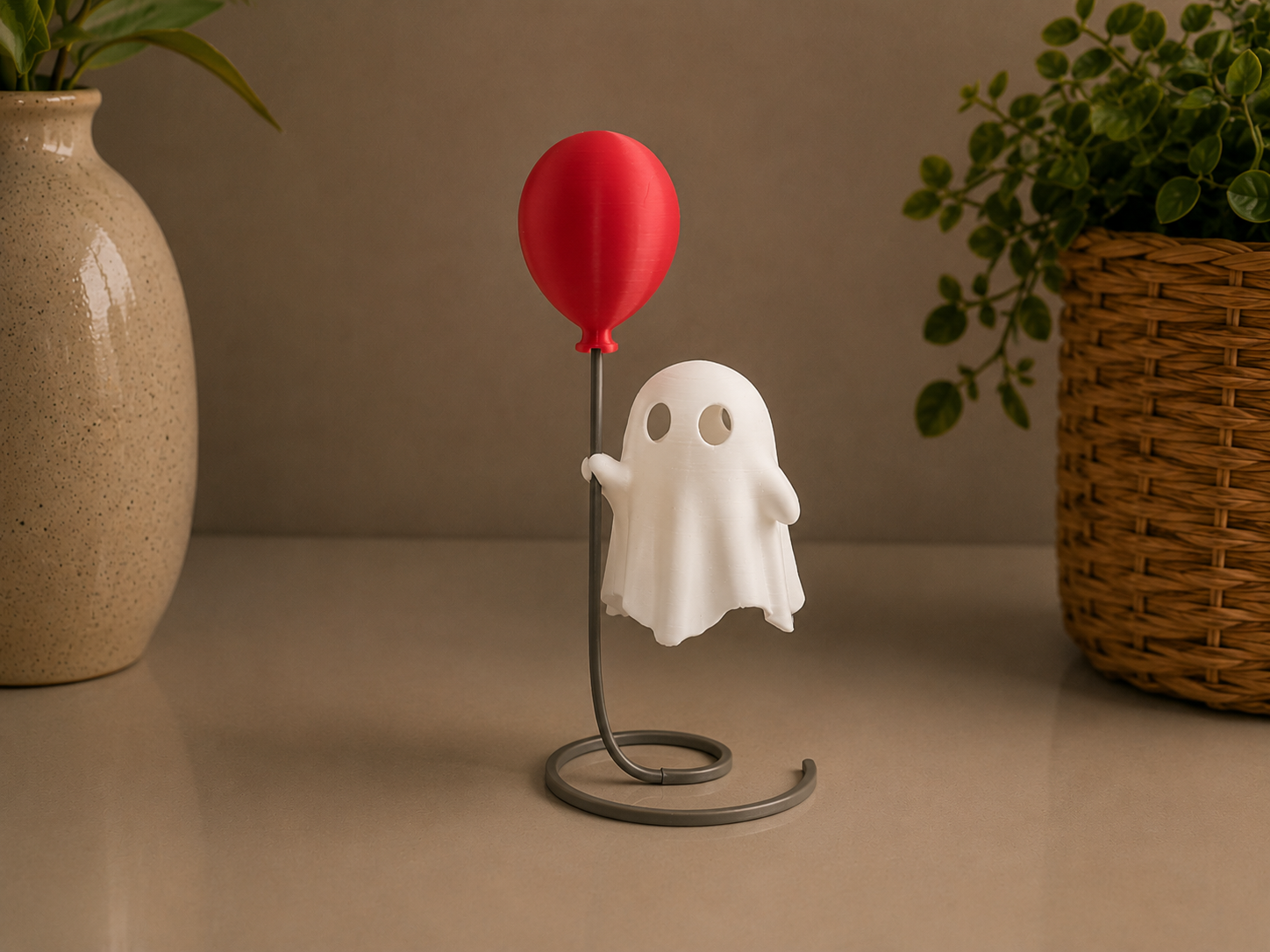 Ghost with Balloon