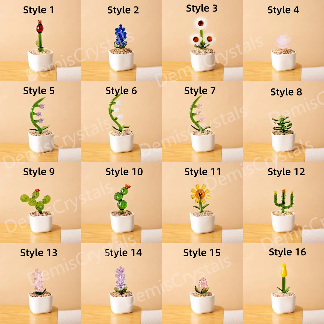 Custom Glass Flower Pot – Personalized Mother's Day Gift