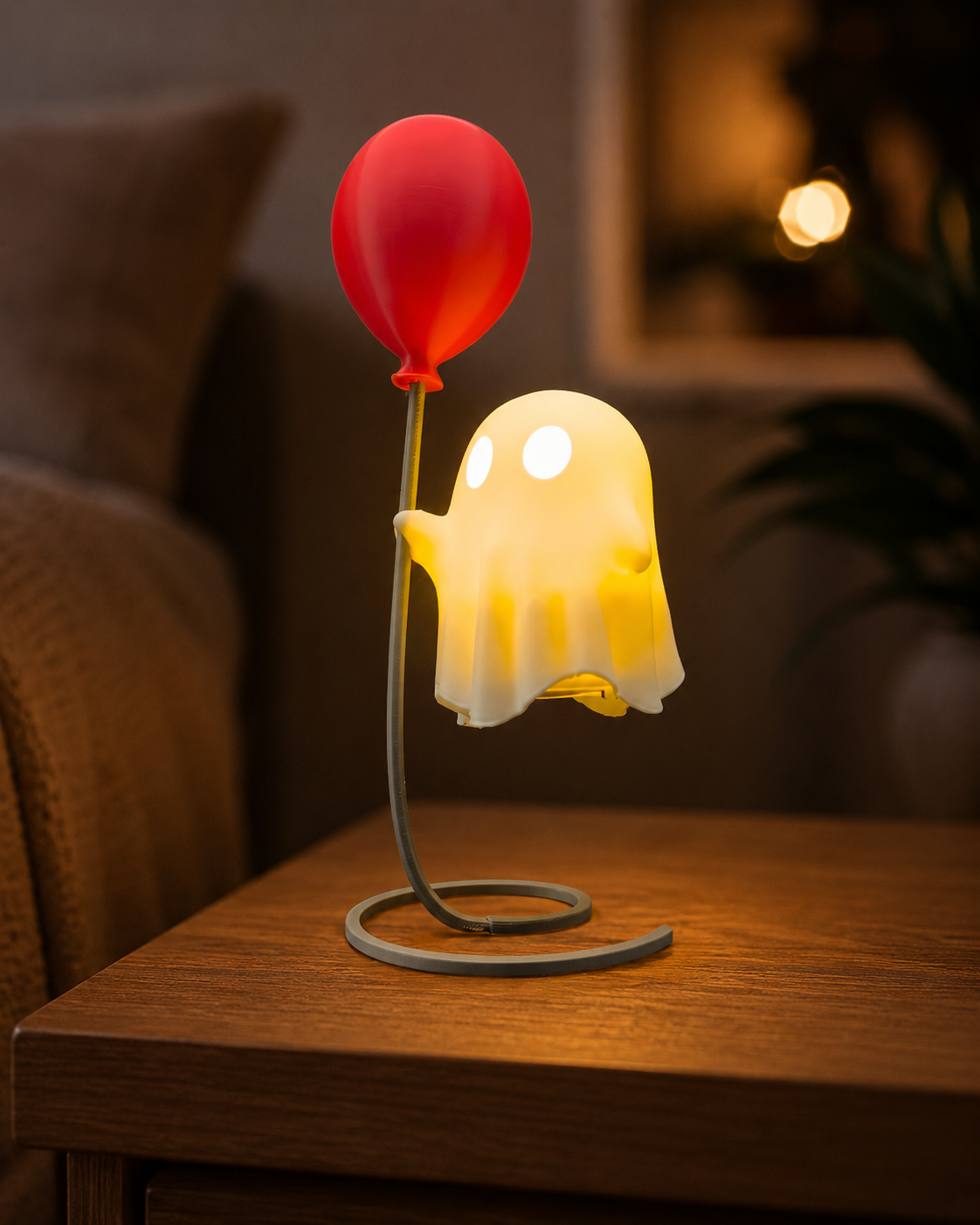 Ghost with Balloon