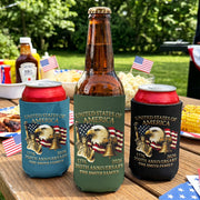 4th Of July Usa 250th Anniversary - Personalized Can Cooler