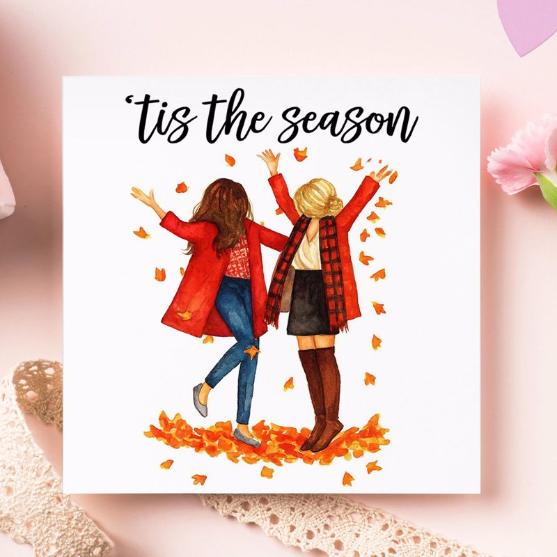 Fall Season Besties Cards