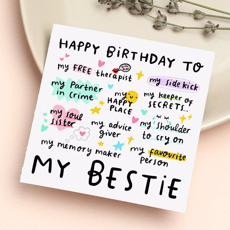 Fall Season Besties Cards