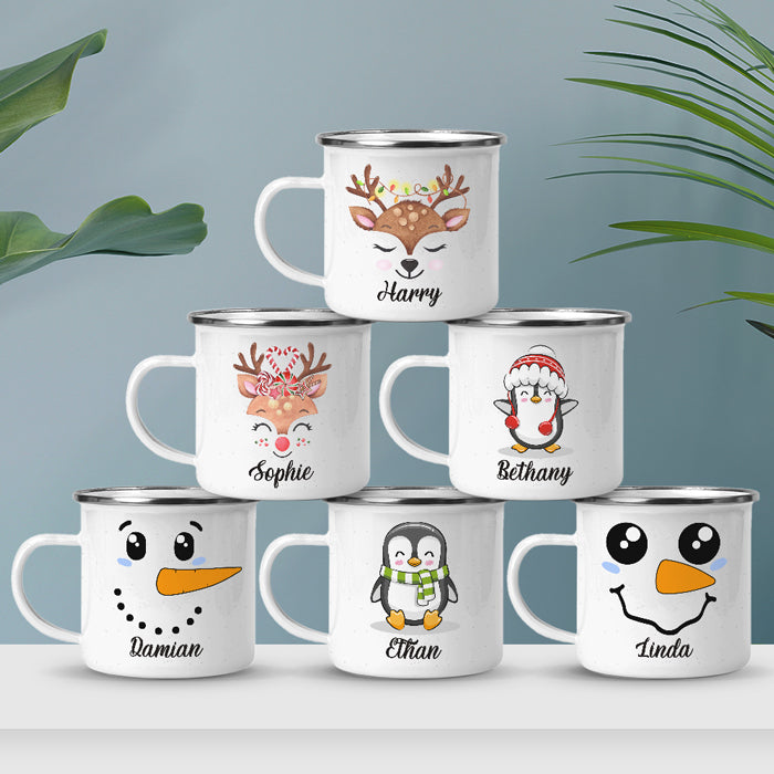 Keep Calm, Christmas Is Upcoming, Christmas Icon - Kid Personalized Hot Chocolate Mug, Cup - Christmas Gift For Birthday Party Favors, Birthday Gift