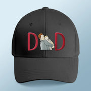 Custom Photo You Are My Incredible Dad - Family Personalized Custom Line Embroidered Cap - Father's Day, Gift For Dad