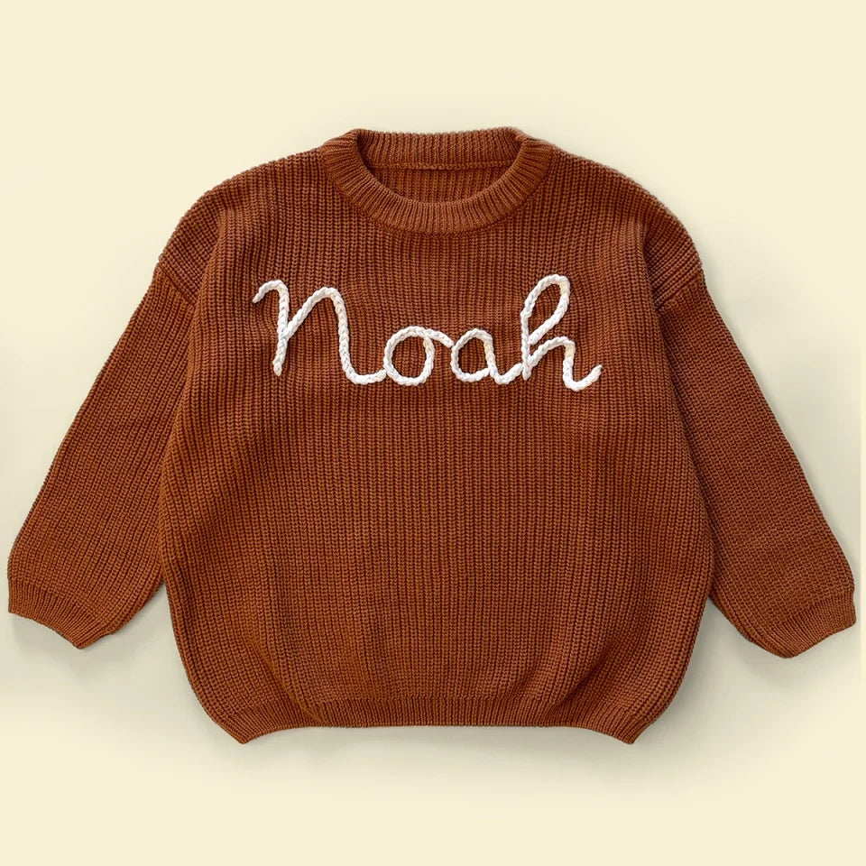 You Are My Sunshine - Family  Personalized Custom Baby Embroidered Sweatshirt - Gift For Baby Kids, Newborn Baby