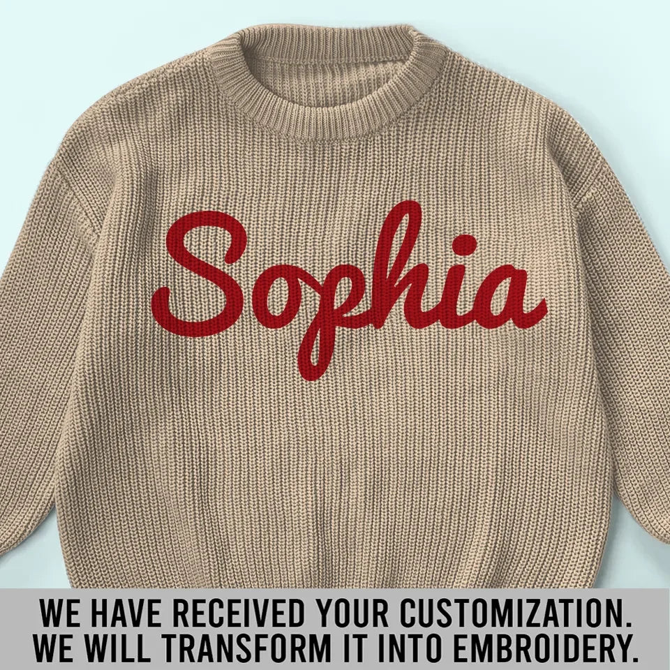 You Are My Sunshine - Family  Personalized Custom Baby Embroidered Sweatshirt - Gift For Baby Kids, Newborn Baby
