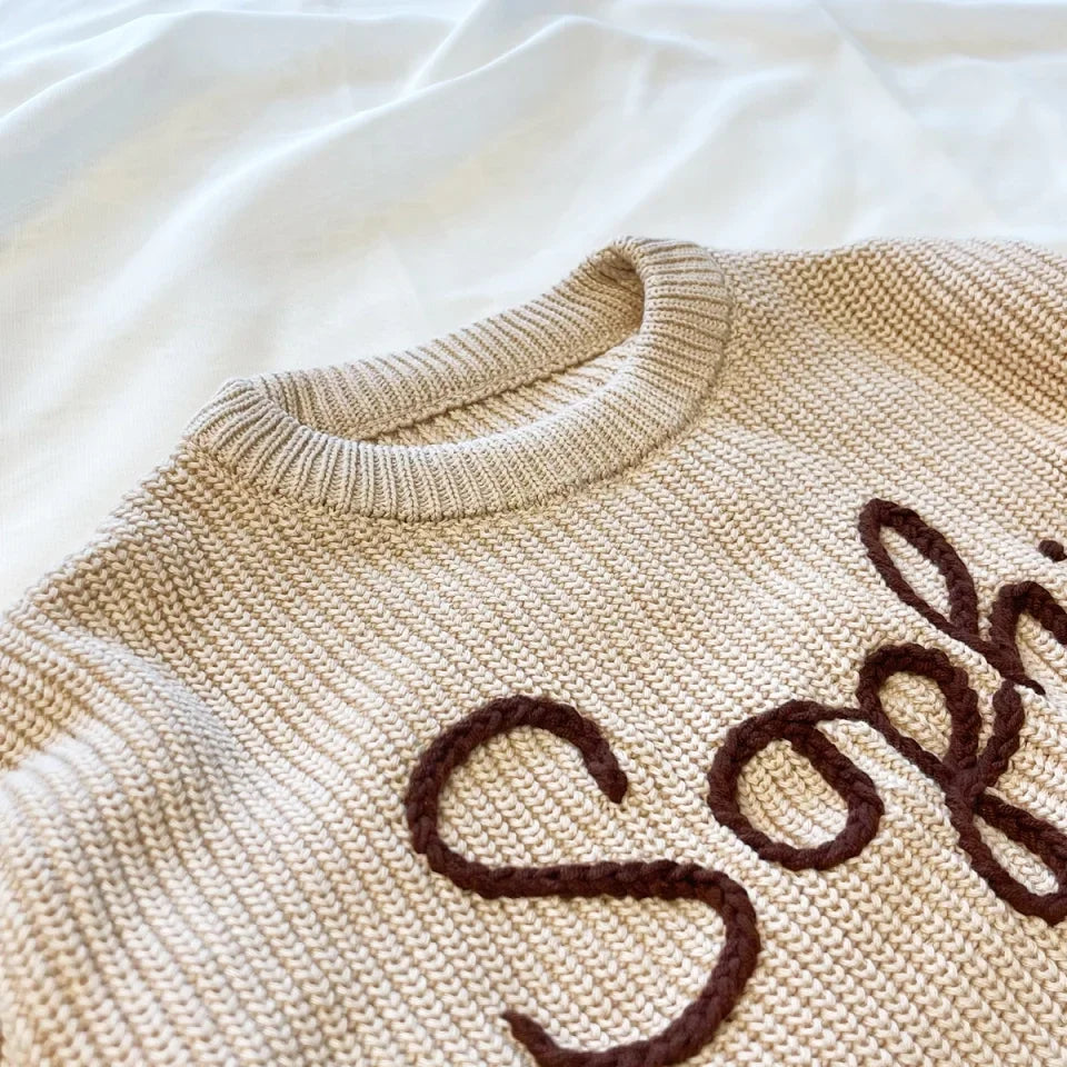 You Are My Sunshine - Family  Personalized Custom Baby Embroidered Sweatshirt - Gift For Baby Kids, Newborn Baby