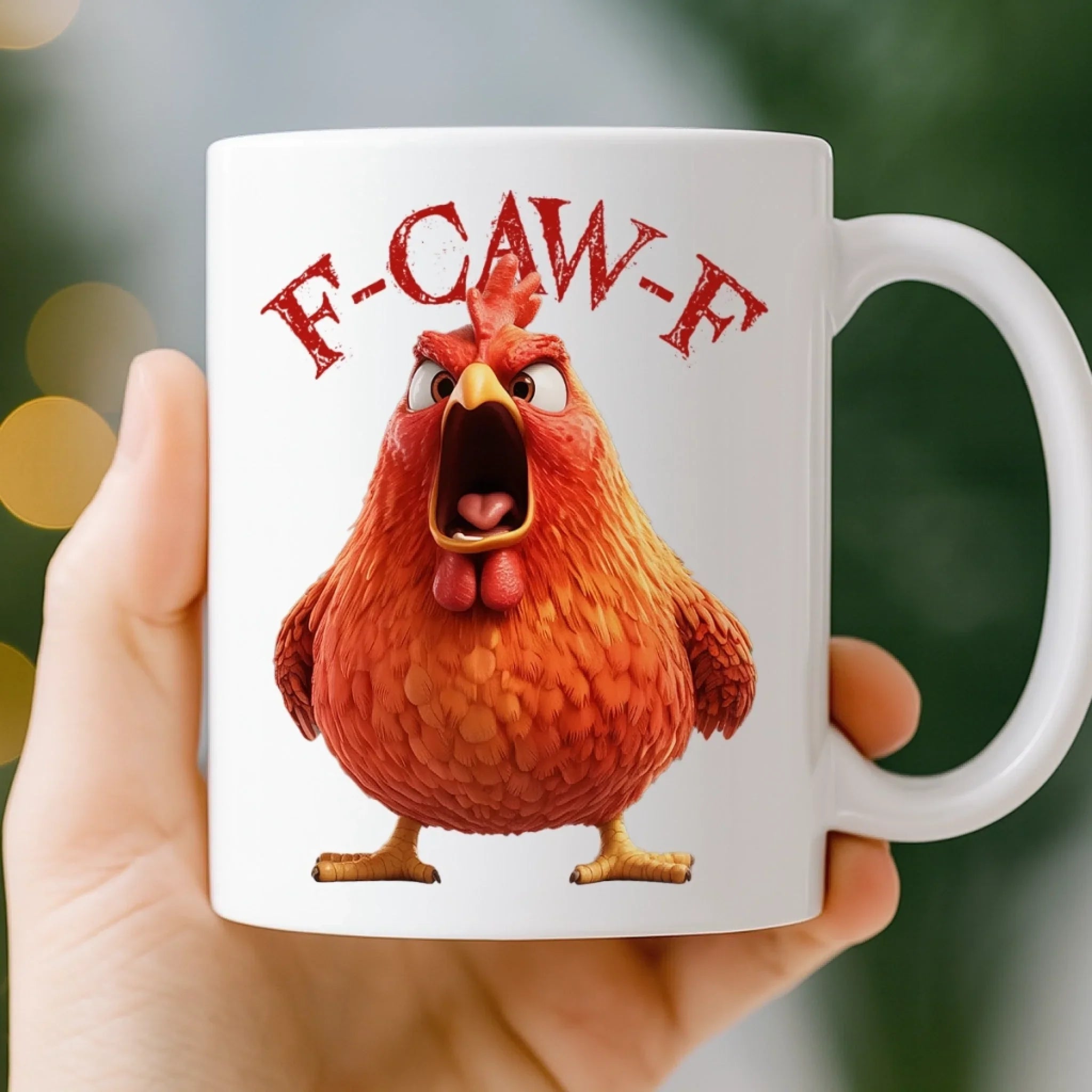 Custom Mug - Personalized Funny Gifts For Best Friends, Family, Coworker, Work Bestie - My Resting Squawk Face