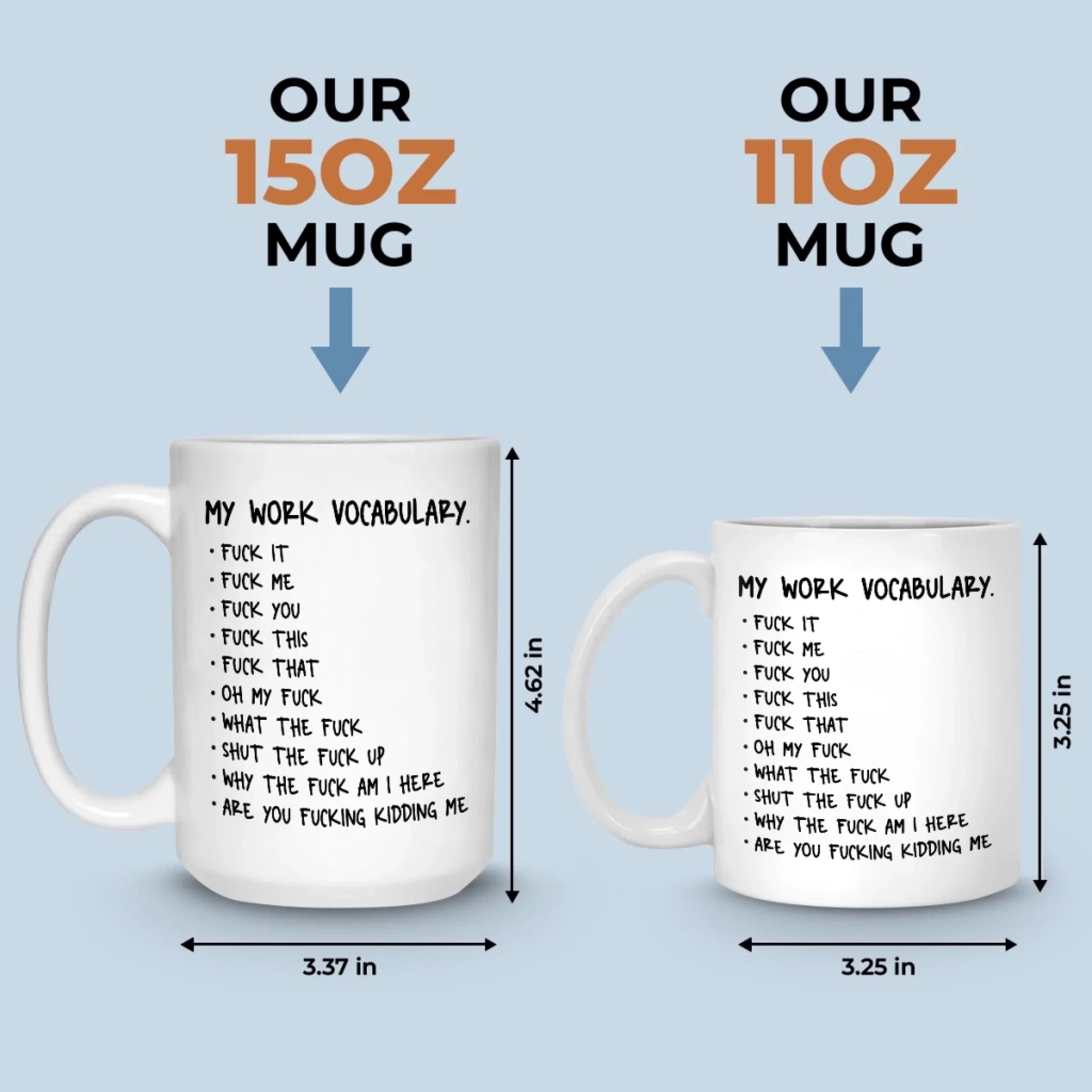 Custom Mug - Personalized Funny Gifts For Best Friends, Family, Coworker, Work Bestie - Professional Overthinker