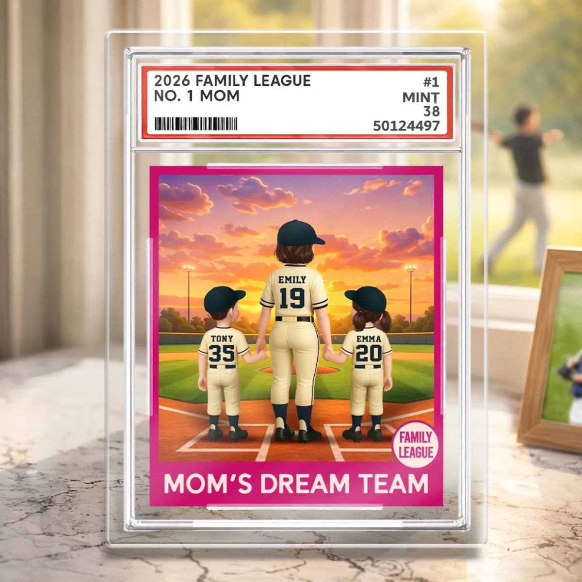 Custom Rectangle Shaped Acrylic Plaque - Personalized Mother's Day Gifts For Mom, Grandma - Just One More Game Mom