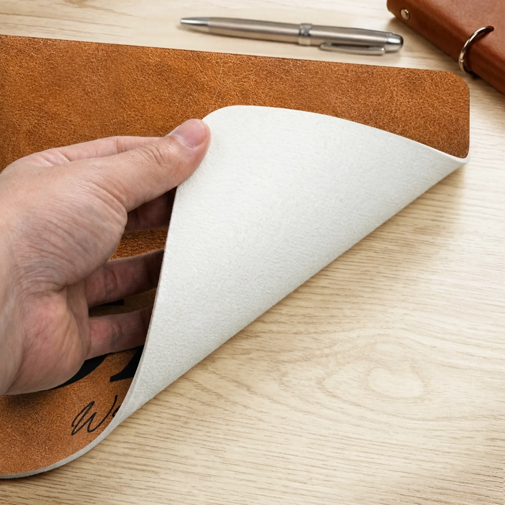 Custom Desk Mat -  Personalized Father's Day Birthday Gifts For Dad, Grandpa - Dad Mode Always Active