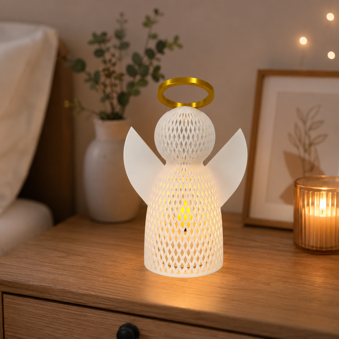 Meshed Angel (Tea Light)