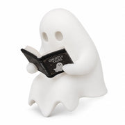 Reading Ghost Shelf Sitter - Glowing Bookshelf Decor