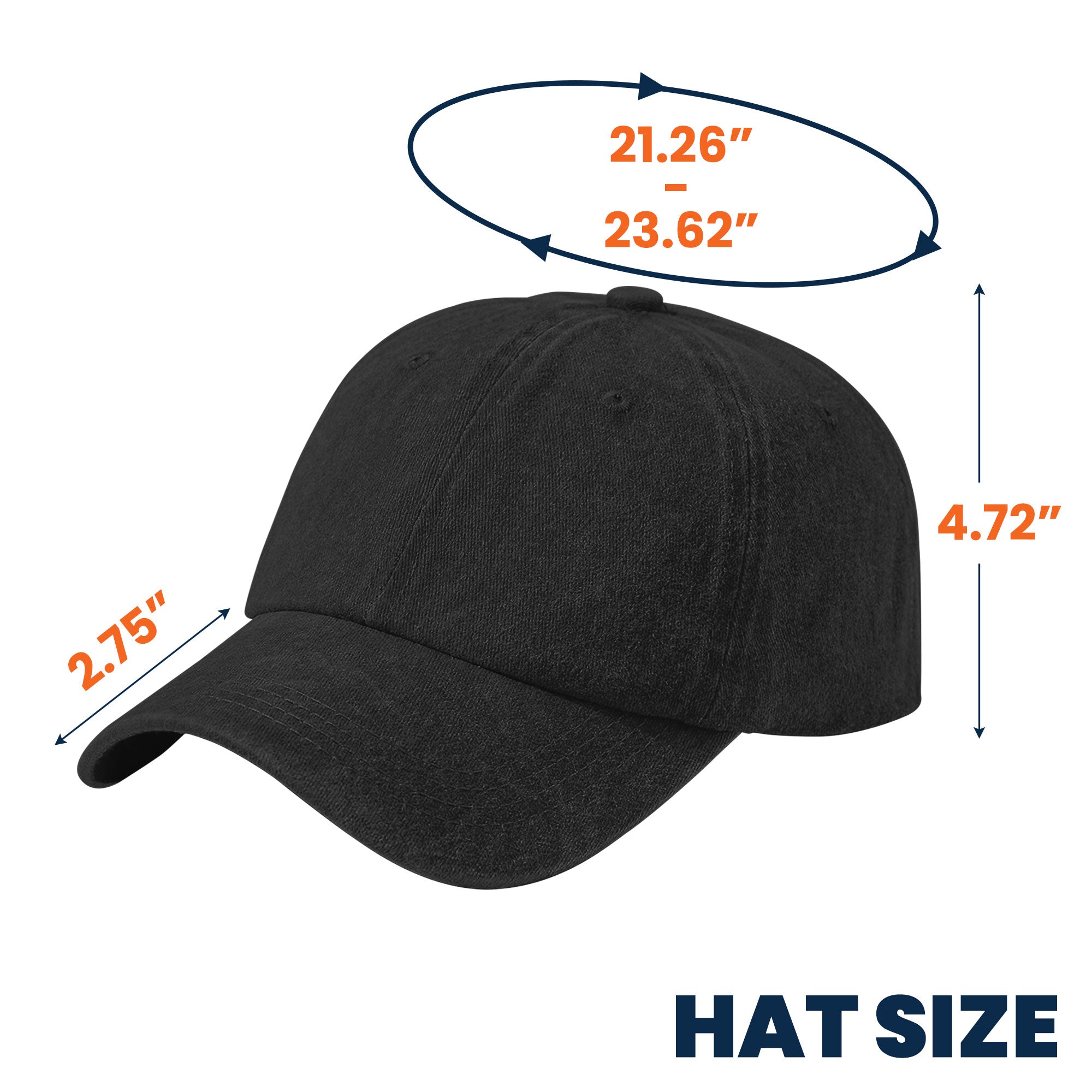 A Man And His Cat - Personalized Distressed Denim Cap