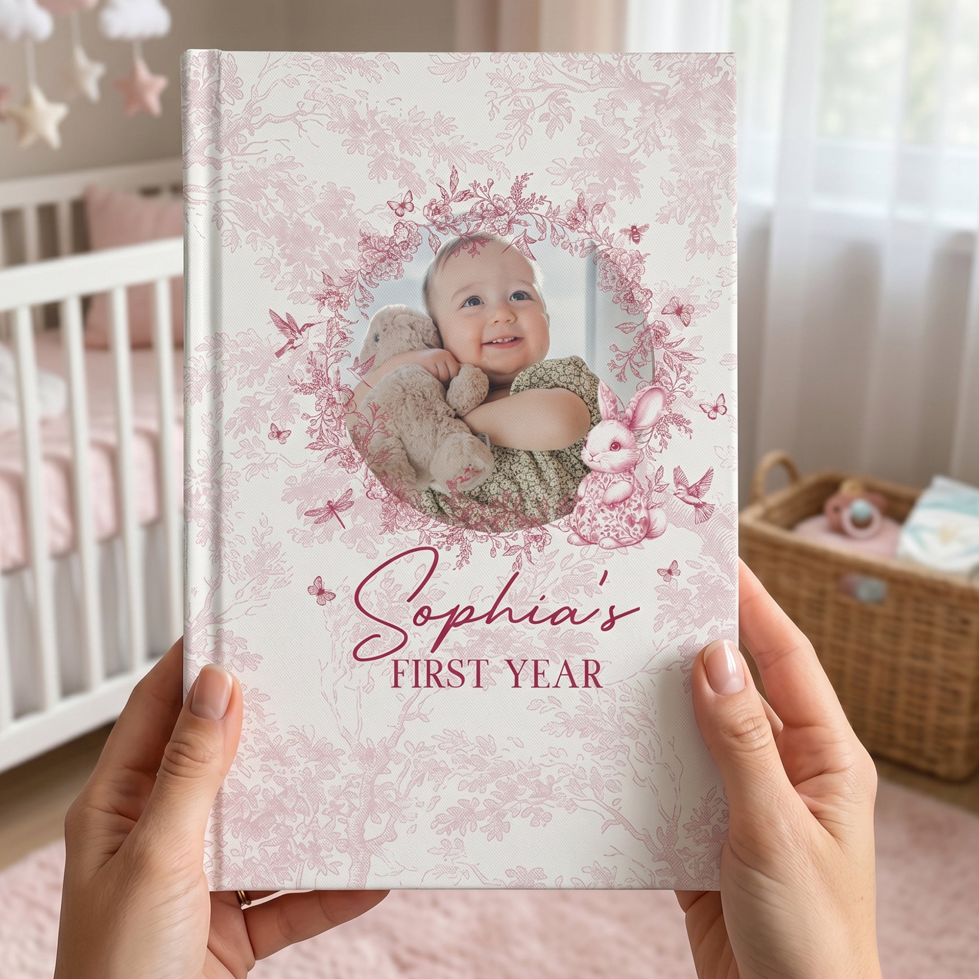 Baby's First Year Memory Book For New Parents Newborn Record Book Baby Shower Gift - Personalized Journal