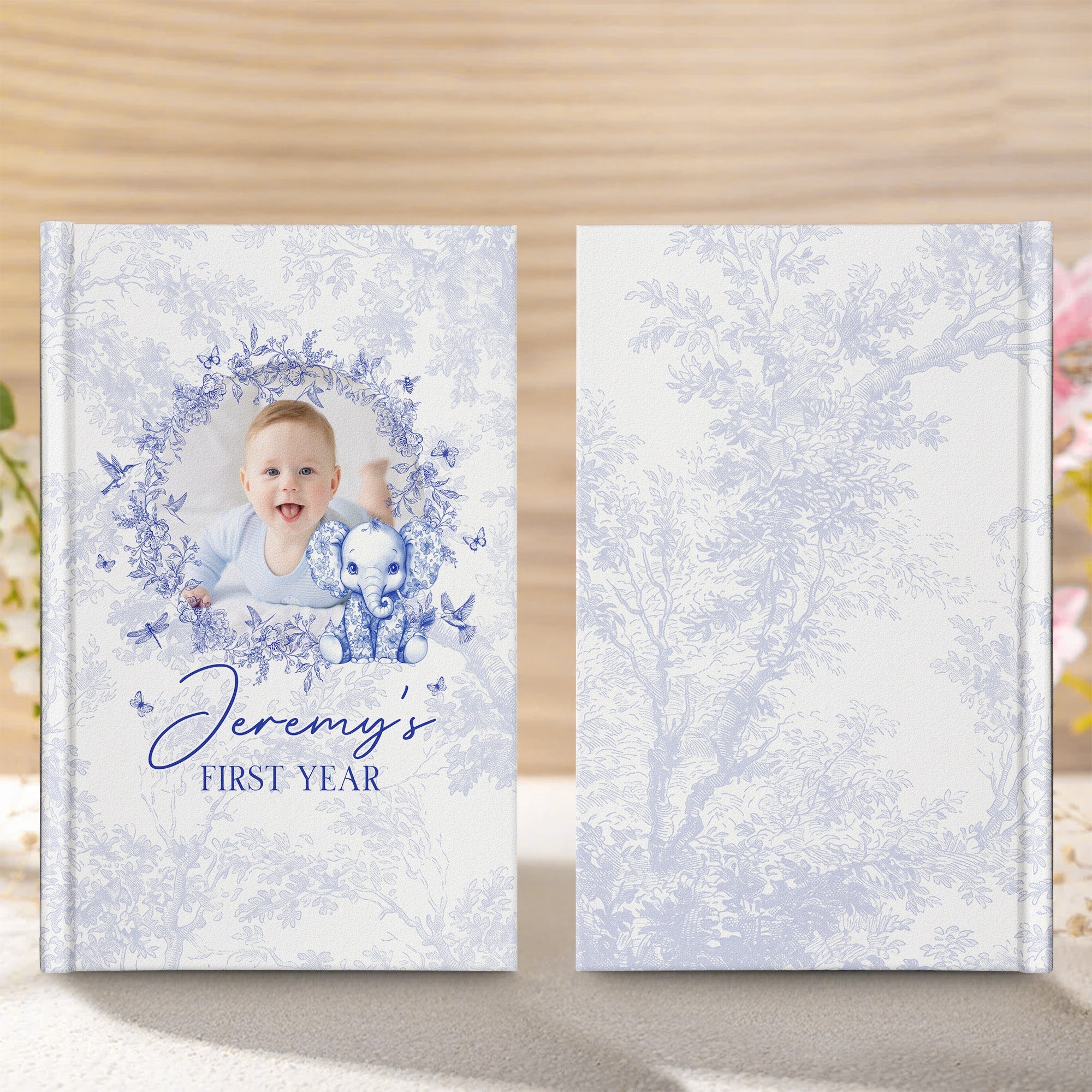 Baby's First Year Memory Book For New Parents Newborn Record Book Baby Shower Gift - Personalized Journal