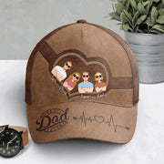 Best Dad Ever - Father's Day Gift Ideas From Daughter, Son - Personalized Classic Cap - Gift For Dad
