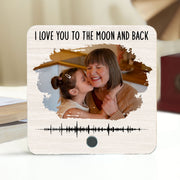Voice Recording Memo Unique Keepsake For Mom Grandma Personalized Music Fridge Magnet, Gift