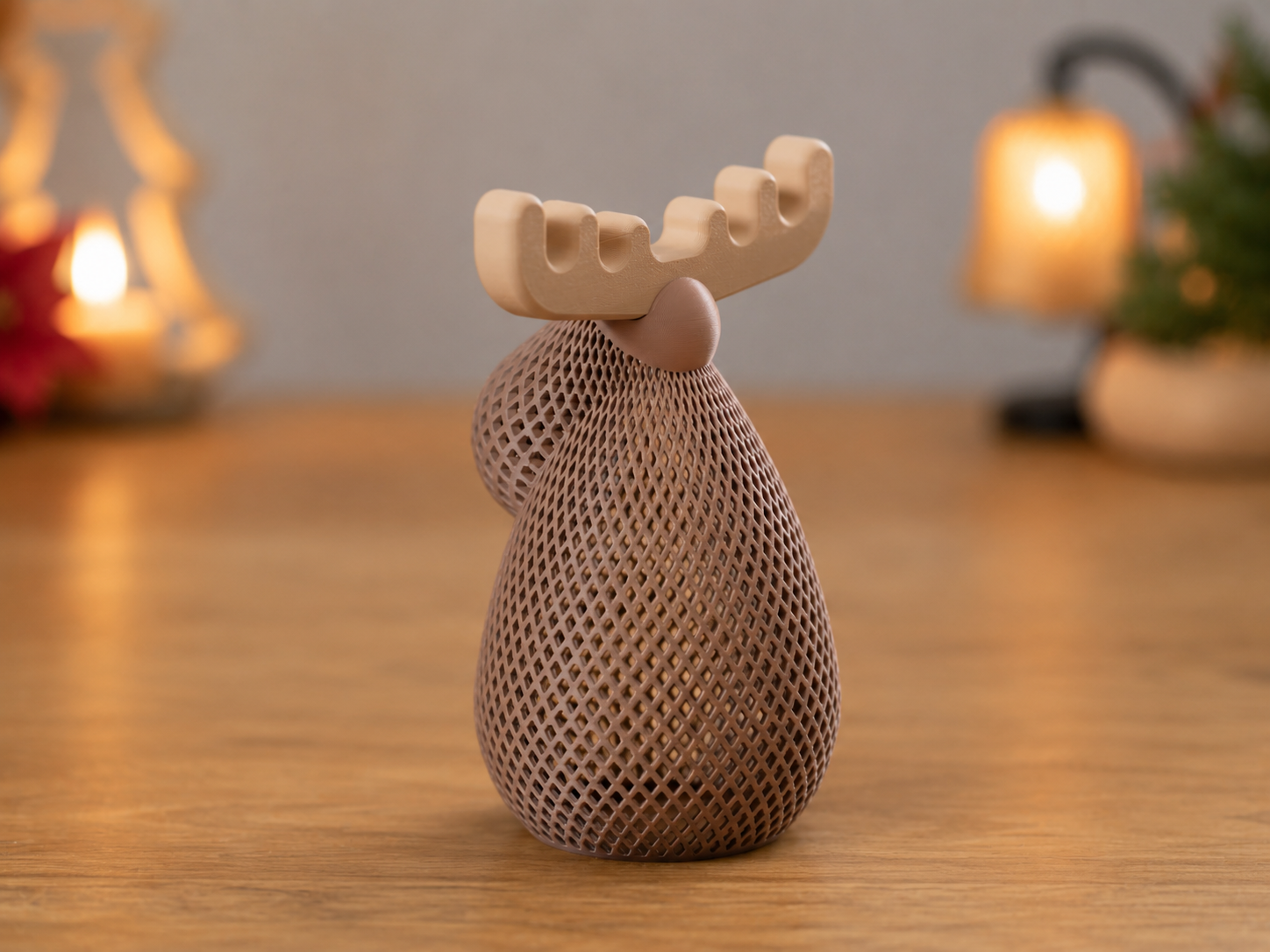 Christmas Moose Tea Light