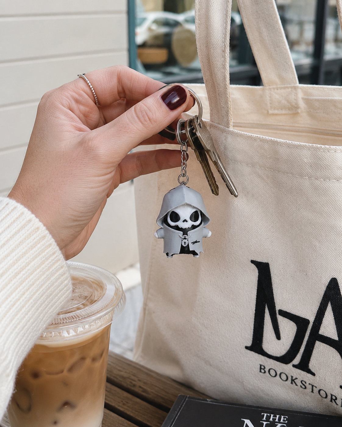 3D Printed Mini Character Keychain, 2.4 Inch PLA Bag Charm, Backpack Accessory, Multiple Designs