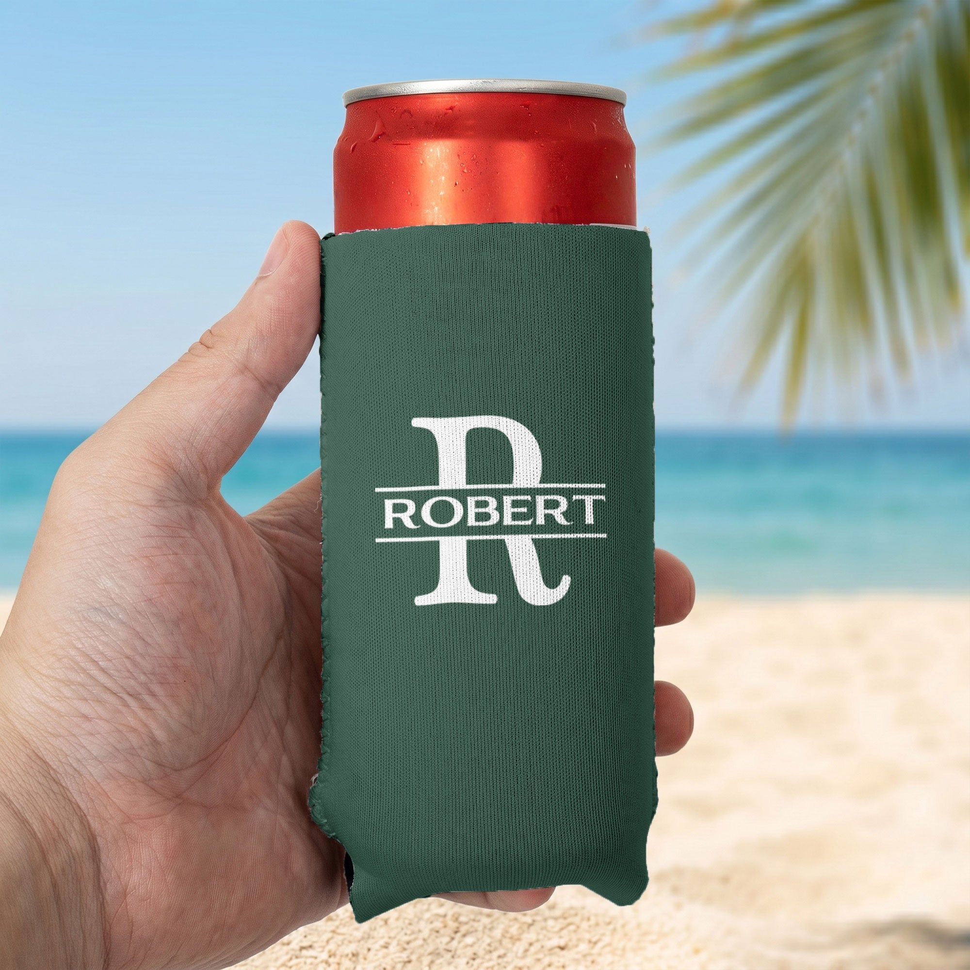 Cool Dad The Man, The Myth, The Legend - Personalized Can Cooler