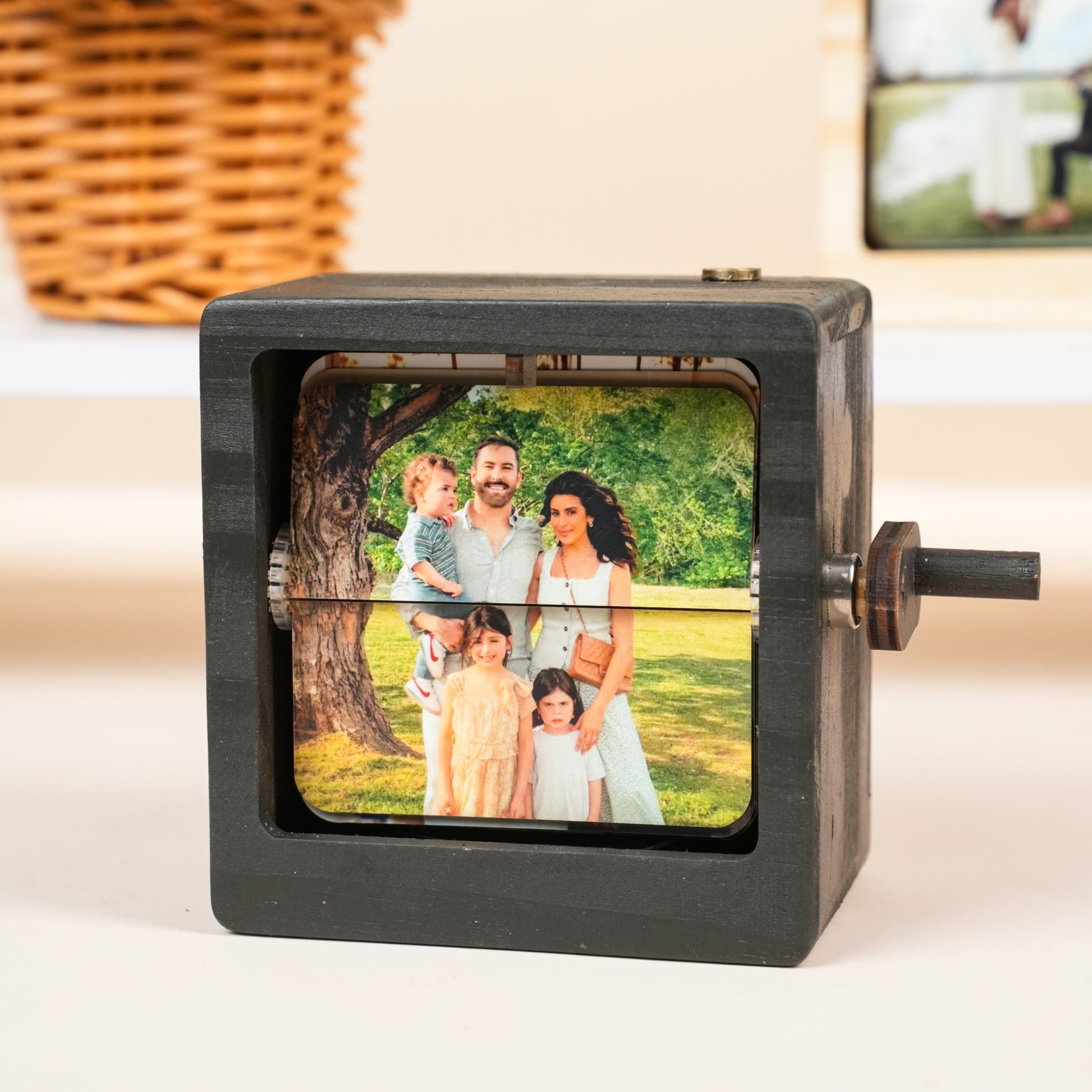 Personalized Flip Photo Box – Capture Moments, Forever – TheRCrafts
