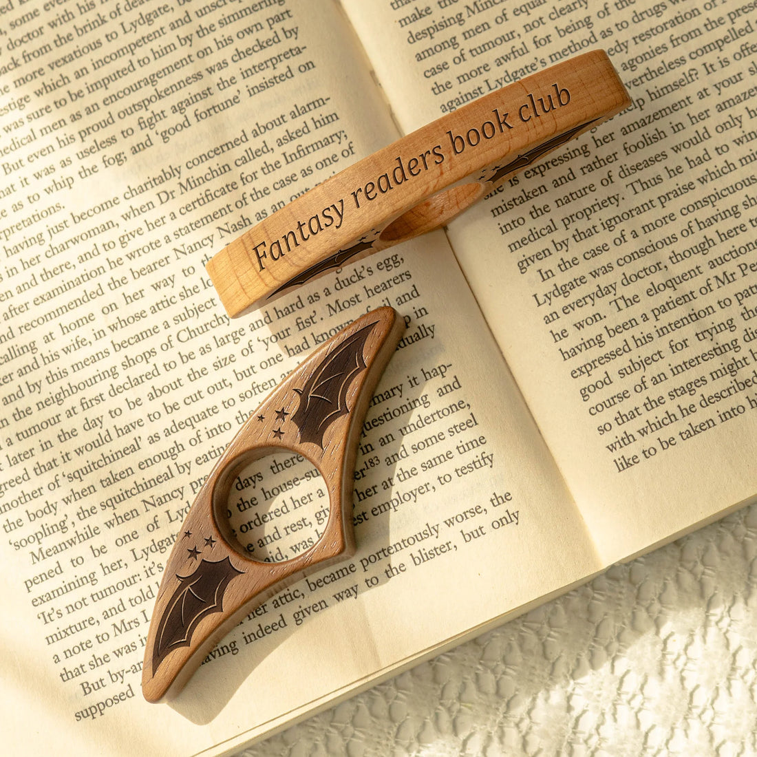 Fantasy Readers Book Club - Personalized Book Page Holder