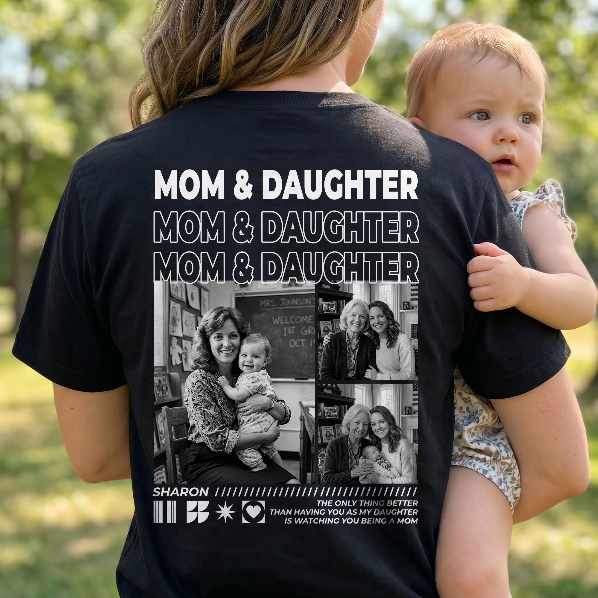 Gift For Son, Daughter, Gift For New Dad New Mom Custom Photo - Personalized Shirt