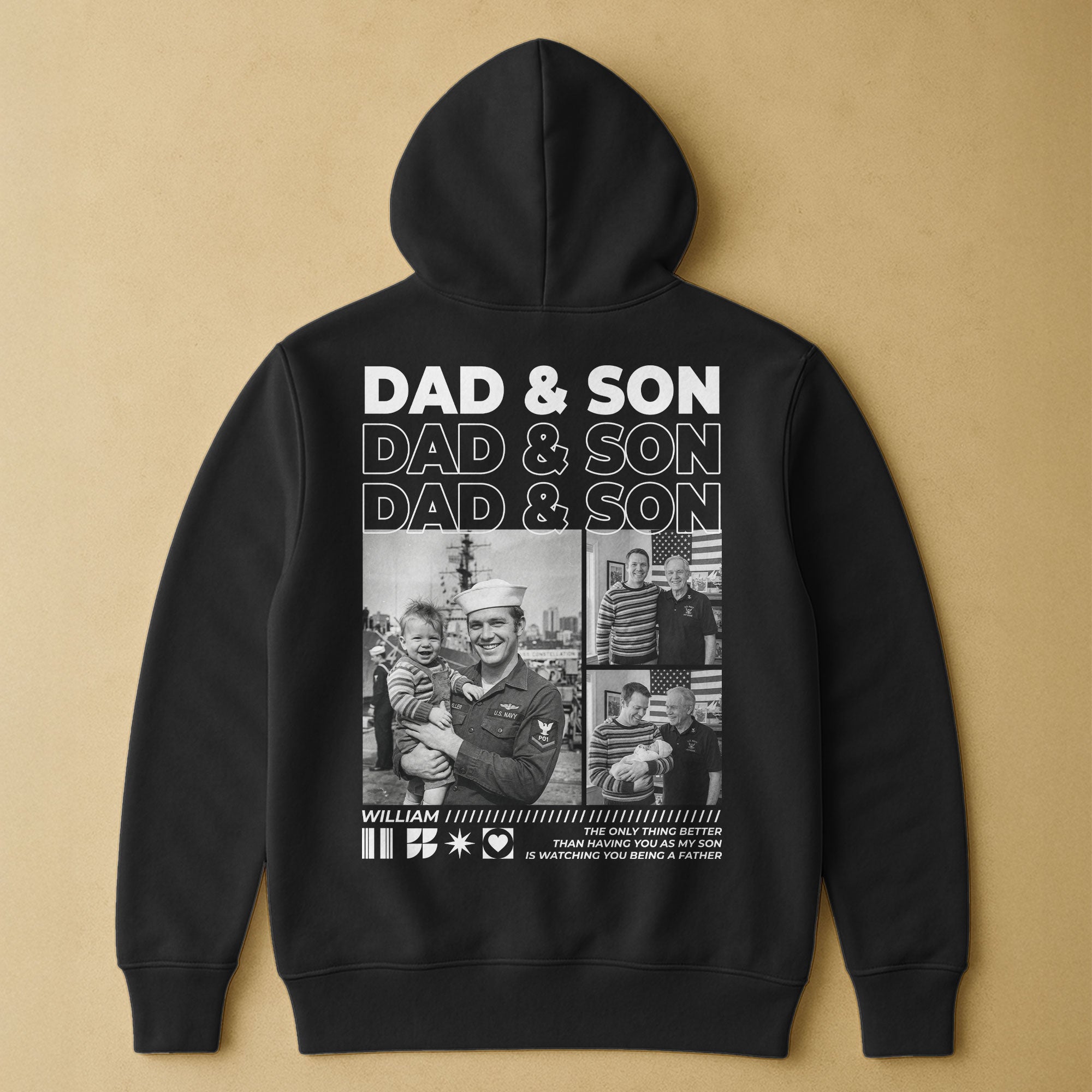 Gift For Son, Daughter, Gift For New Dad New Mom Custom Photo - Personalized Shirt