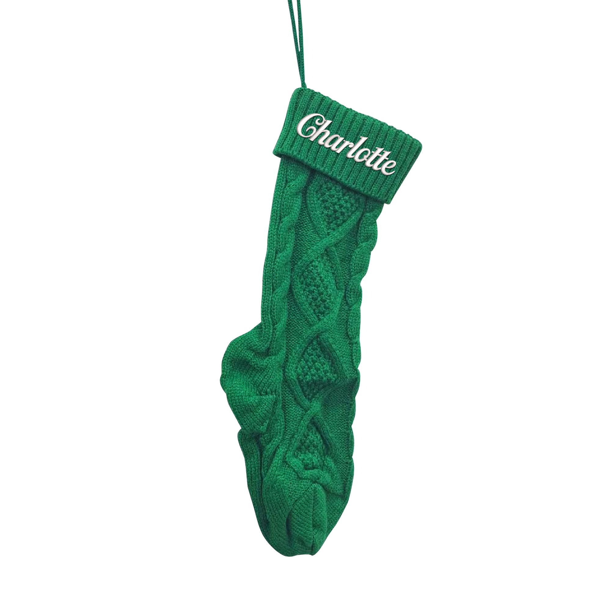 Embroidered Christmas Stockings - Personalized Stocking - Christmas gift - Custom Name Stocking