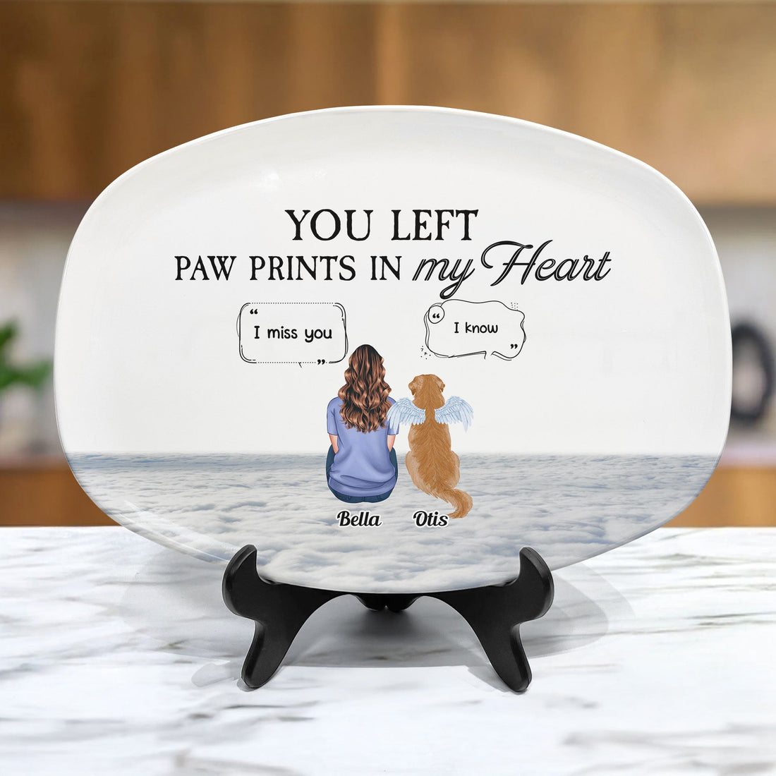I Still Miss You Pet Memorial - Personalized Platter