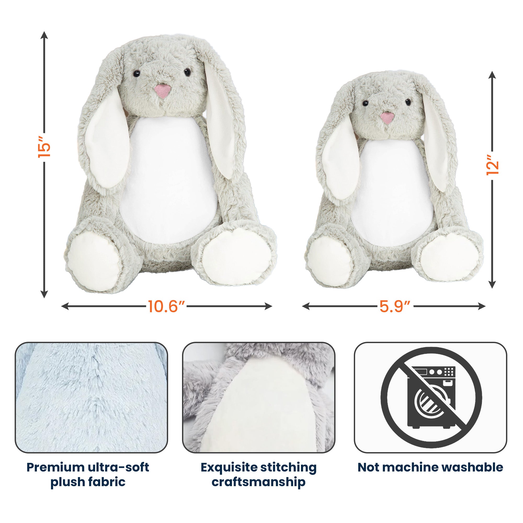 I Am Affirmation - Personalized Bunny Plush