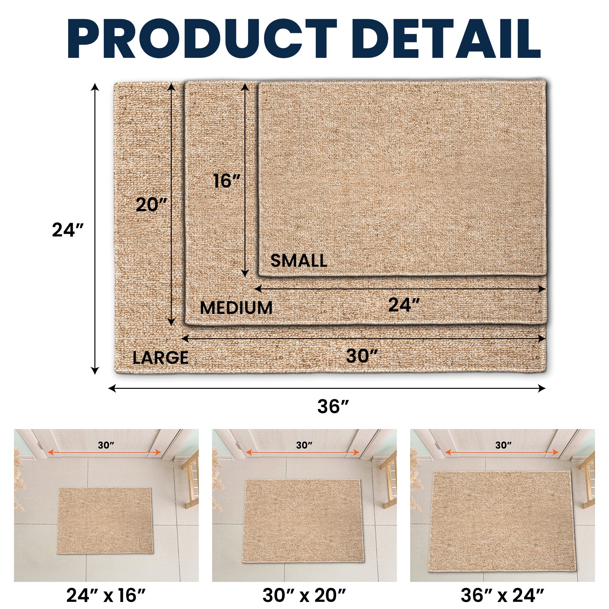 It's The Cat's House We Just Pay The Bills - Personalized Doormat
