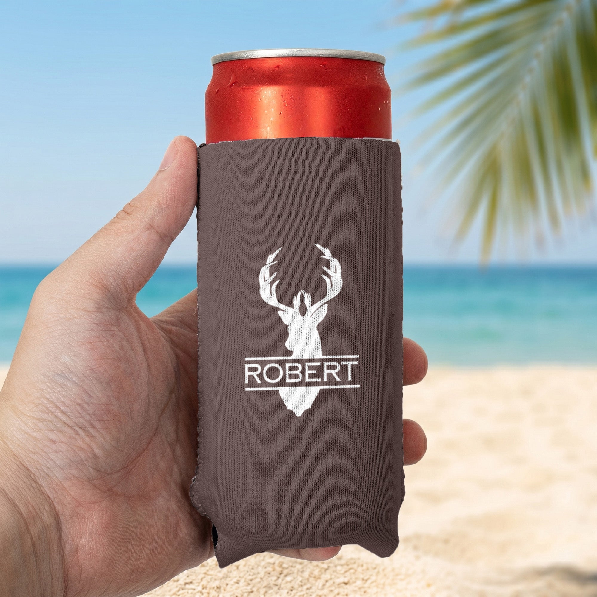 It’s Not A Dad Bod It’s A Father Figure - Funny Father's Day Gift - Personalized Can Cooler