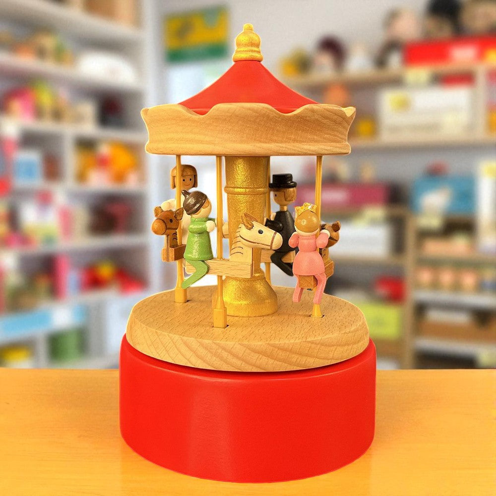 Personalised Wooden Musical Box, Engraved Name Music Box, Baby Shower Gift,Holiday Gift,Nursery Decor, Christmas Musical Box