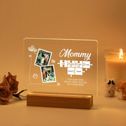Custom LED Light Frame - Puzzle Piece That Connects Us All