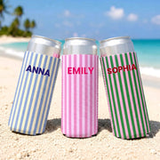 Monogrammed Party Gift For Friends Girlfriends - Personalized Can Cooler