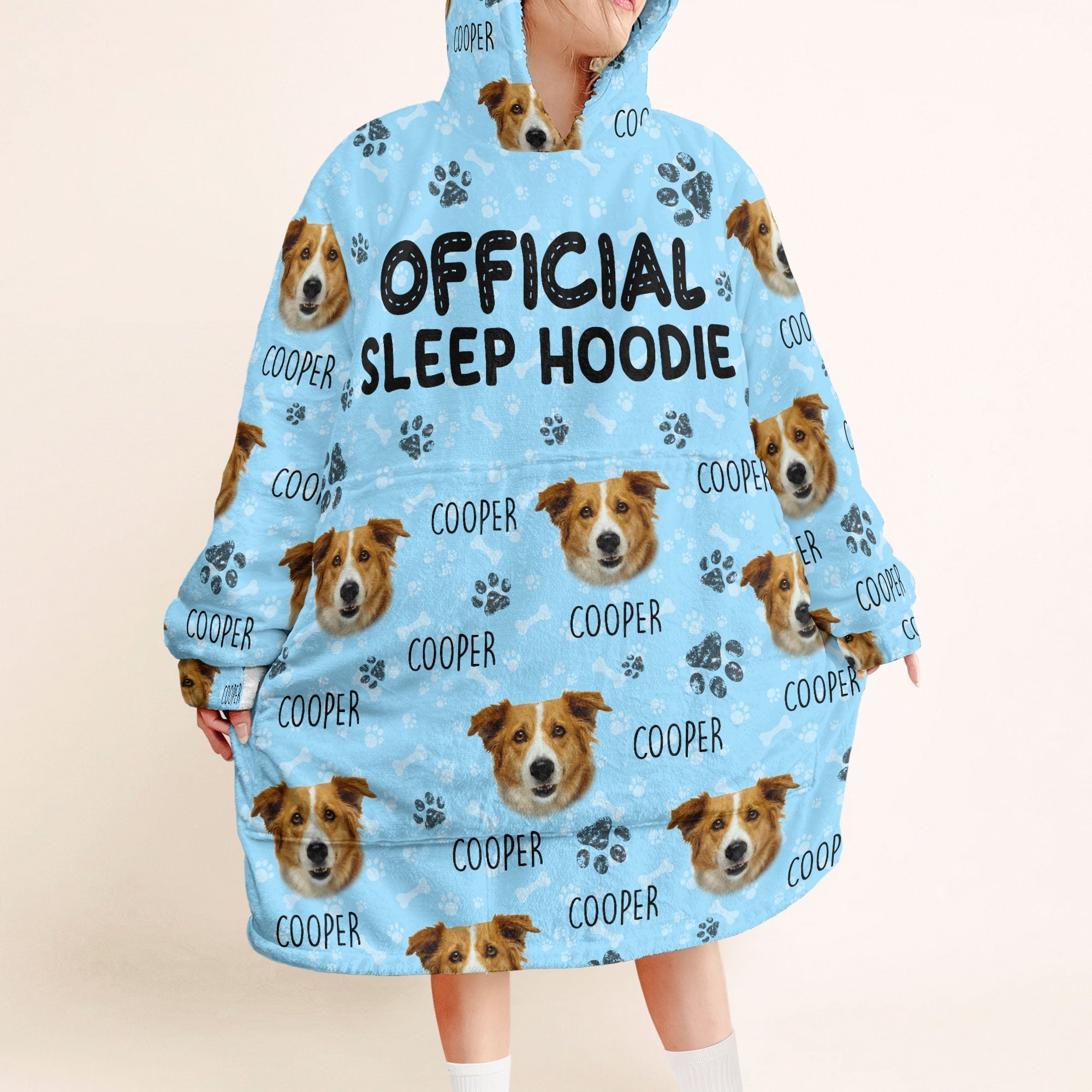 Official Sleep Hoodie - Personalized Hoodie Blanket