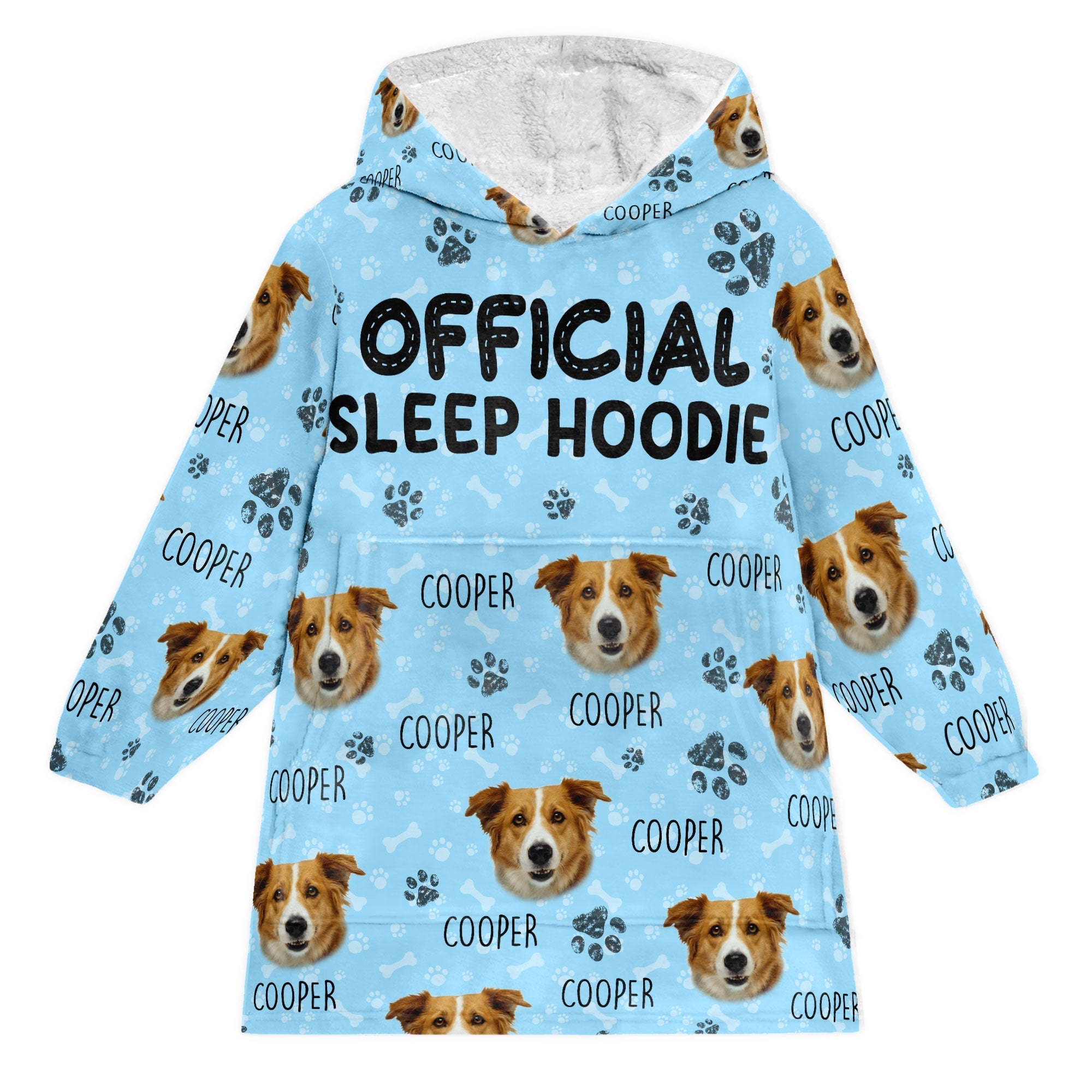 Official Sleep Hoodie - Personalized Hoodie Blanket