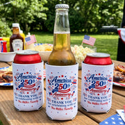 Thank You For Celebrating With Us - Personalized Can Cooler