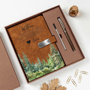 Thank You Gift For Teacher Appreciation, Coworkers, Boss, Team - Personalized Notebook Set