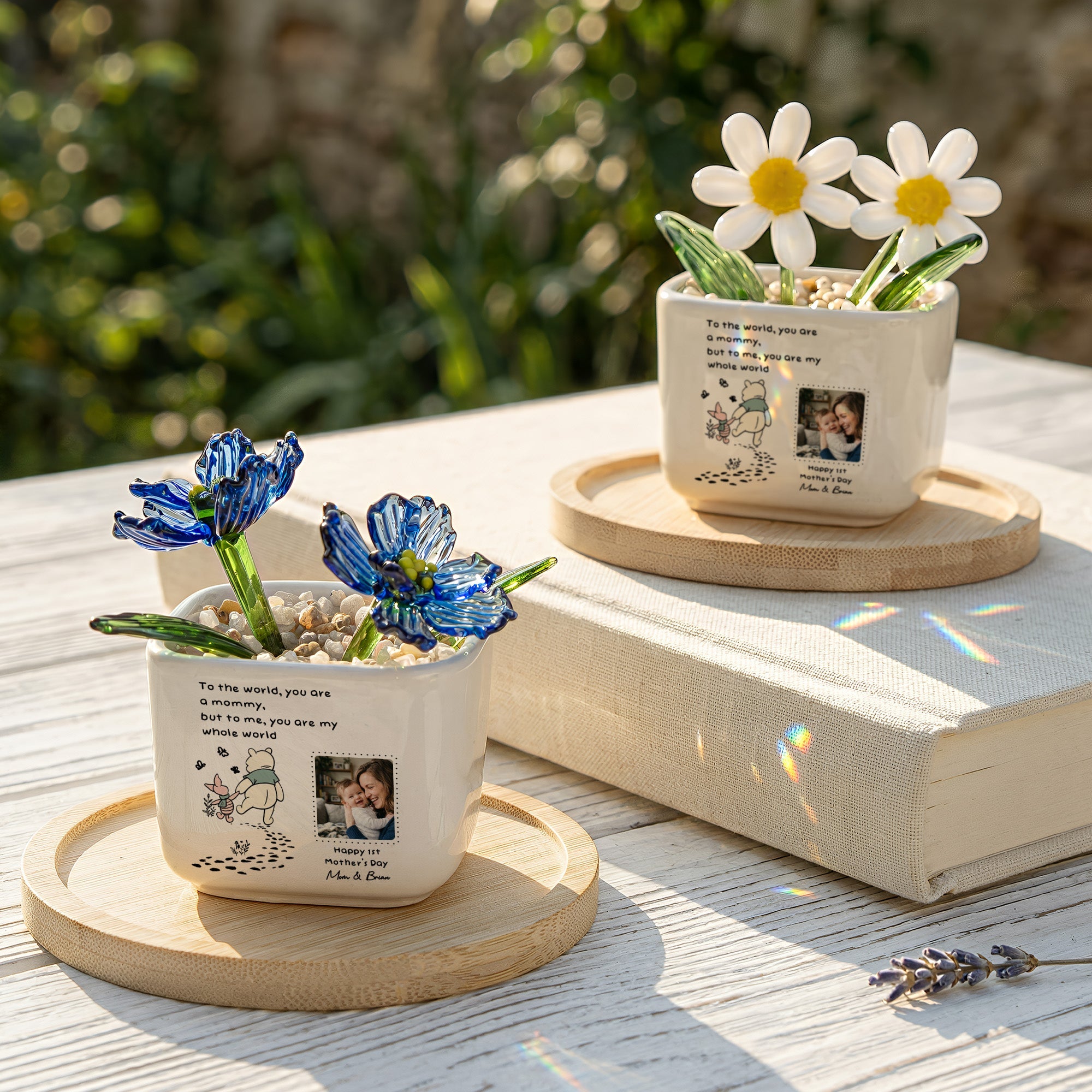 You Are My Whole World - 1st Mother's Day Gift For New Mom - Personalized Plant Pot
